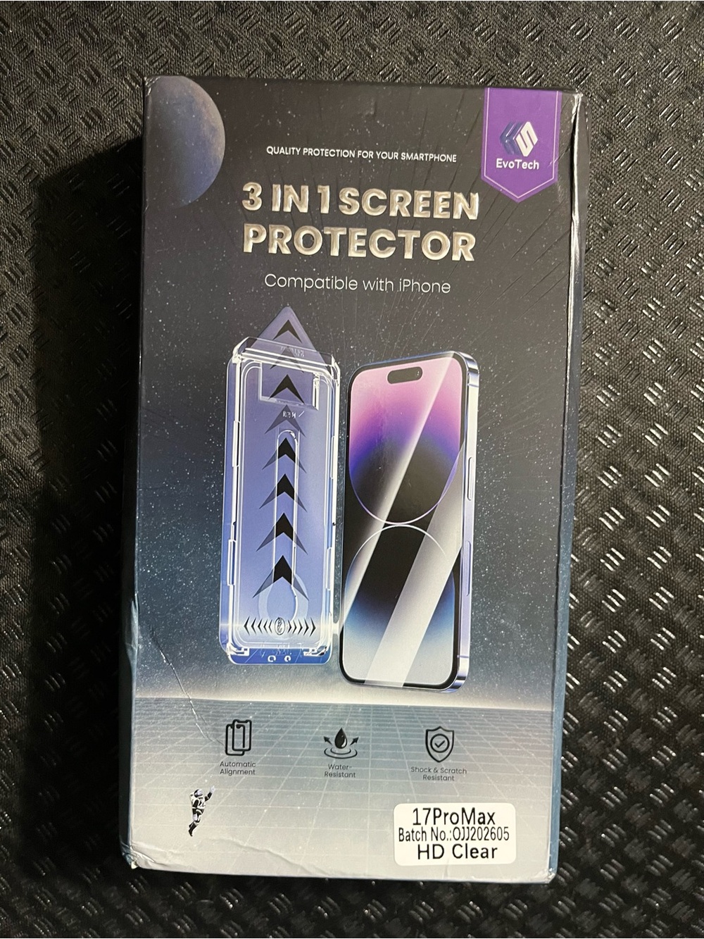 3-in-1 Clear Screen Protector for iPhone 17 Pro Max